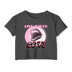 Women's Festival Crop Top | Live Laugh Love Graphic Tee
