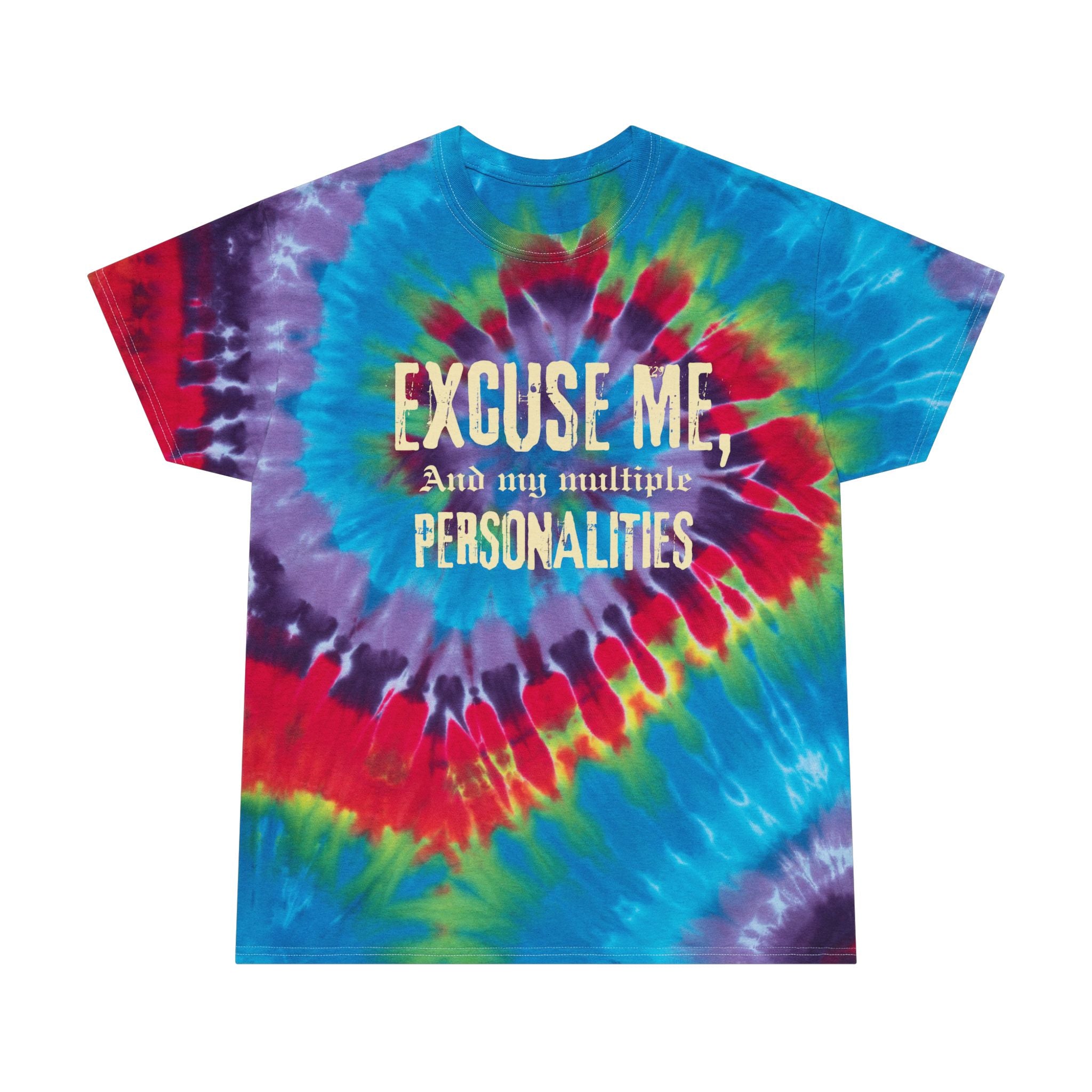 Whimsical Tie-Dye Tee, BPD| DID , Fun Summer Shirt