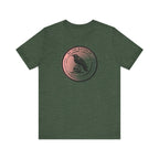 Vintage-Inspired Raven Tee, Casual Bird T-Shirt