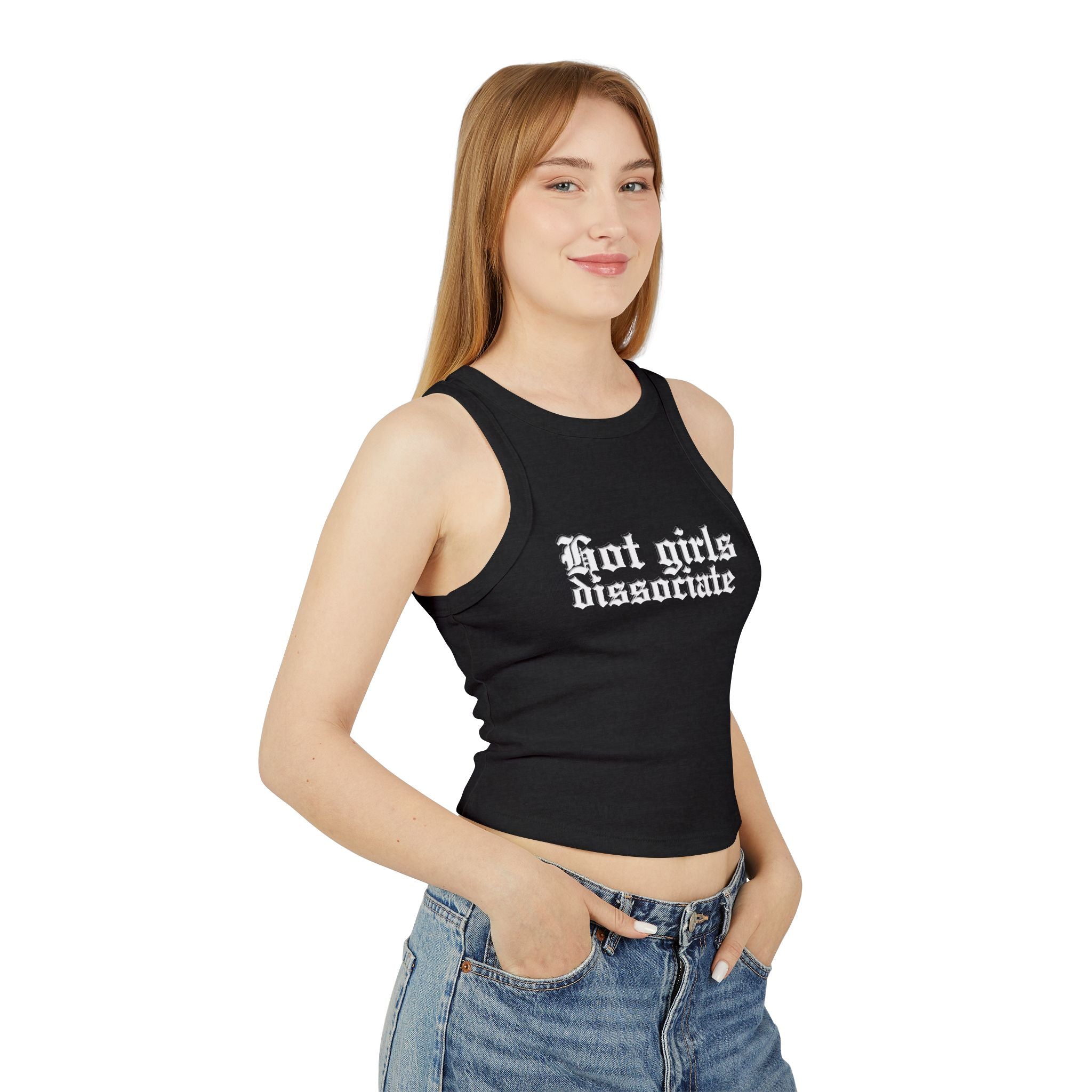 Stylish Women's Crop Tank Top, Trendy Summer Top, Casual Workout Wear, Urban Fashion, Gift for Her