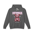 Teddy Hoodie: Overthinking Cute Unisex Lightweight Hooded Sweatshirt