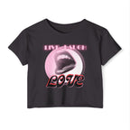 Women's Festival Crop Top | Live Laugh Love Graphic Tee