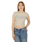 Hot Girls Dissent Baby Tee, Trendy Crop Top, Feminism Shirt, Casual Women's Tee, Gift for Her, Summer Fashion Must-Have